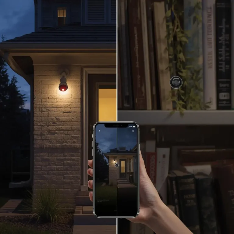 DIY security camera installation