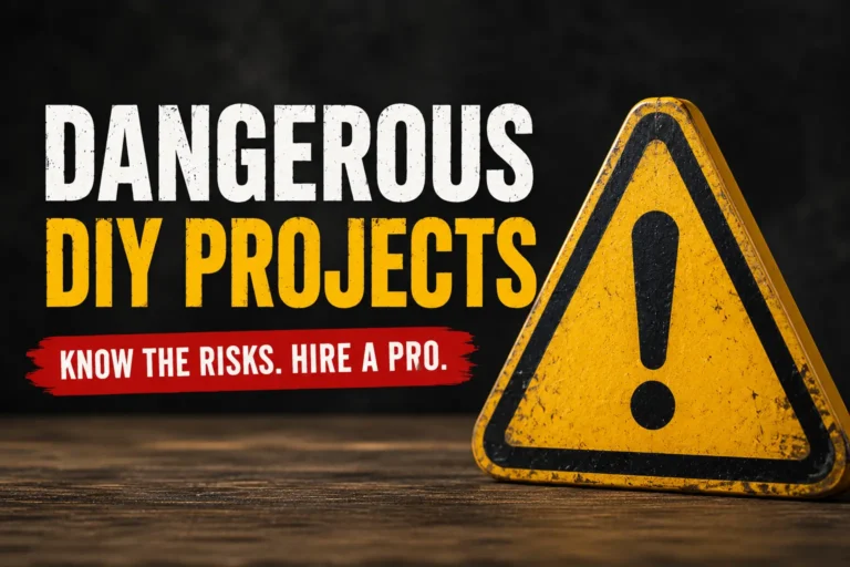 Dangerous DIY Projects Warning: Electrical Panel Rewiring Risks