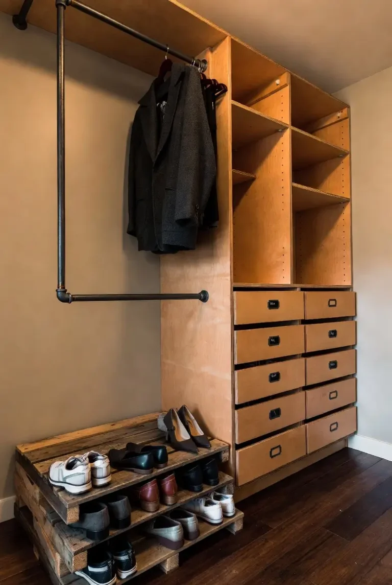 DIY Closet Shelving Organizer: Maximize Space with Pull‑Out Drawers